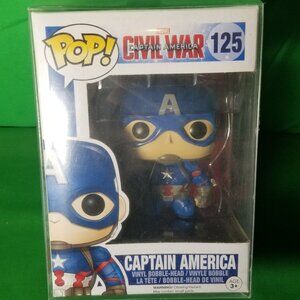 Funko Pop Marvel Captain America Civil War #125 Steve Rodgers Avengers Conflict